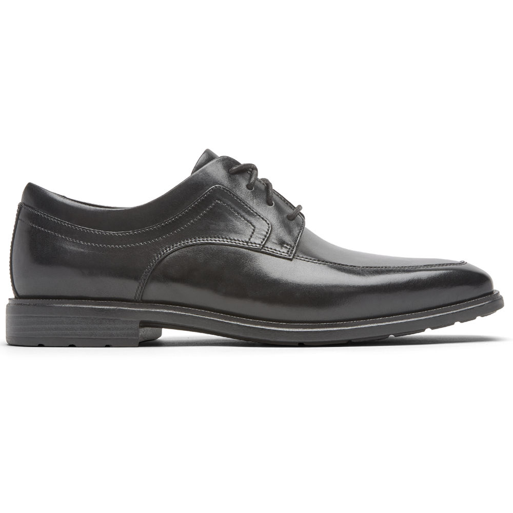 Rockport Dress Shoes For Mens Black - Dres Sports Business 2 Apron Toe - NR4825097